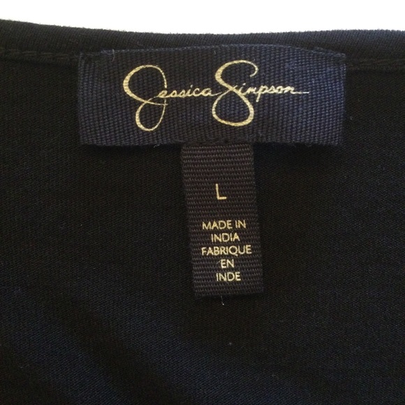 Jessica Simpson Laurie Crochet-Trim Tie-Dye Top. - Picture 5 of 9